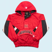 Lade das Bild in den Galerie-Viewer, Starter Schlupfjacke "Nebraska Cornhuskers" 90er, rot, S/M
