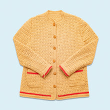 Lade das Bild in den Galerie-Viewer, Strickjacke 80er/90er, braun, M/L Damen
