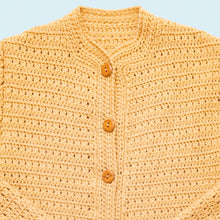 Lade das Bild in den Galerie-Viewer, Strickjacke 80er/90er, braun, M/L Damen
