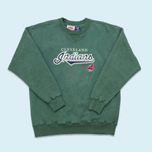Lade das Bild in den Galerie-Viewer, Crable Sportswear Sweatshirt "Cleveland Indians" 90er, grün, L
