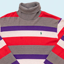 Lade das Bild in den Galerie-Viewer, Polo Ralph Lauren Rollkragen 90er Made in the USA, mehrfarbig, M/L
