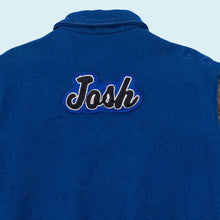 Lade das Bild in den Galerie-Viewer, Meca Sportswear College Jacke "Josh" 90er/00er Made in the USA, blau, L
