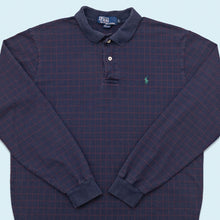 Lade das Bild in den Galerie-Viewer, Polo Ralph Lauren Polo 90er Made in the USA, blau, L
