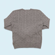 Lade das Bild in den Galerie-Viewer, Polo Ralph Lauren Strickpullover, grau, S/M
