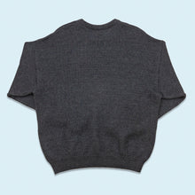 Lade das Bild in den Galerie-Viewer, Ives Gerard Strickpullover 90er Made in Italy, grau, L/XL
