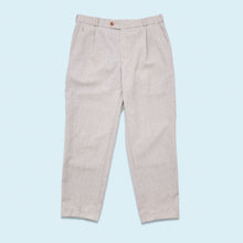 Lade das Bild in den Galerie-Viewer, Gardeur Hose dünn 90er, grau, 34/30
