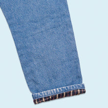 Lade das Bild in den Galerie-Viewer, LL Bean Hose "gefüttert" Made in Mexico, blau, 36/26
