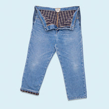 Lade das Bild in den Galerie-Viewer, LL Bean Hose "gefüttert" Made in Mexico, blau, 36/26
