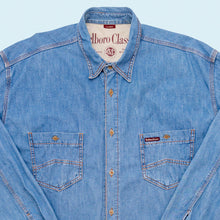 Lade das Bild in den Galerie-Viewer, Marlboro Classic Hemd 90er, blau, XL
