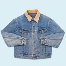 Lade das Bild in den Galerie-Viewer, Lee Jacke "storm rider" blanket lined 70er/80er, blau, M/L
