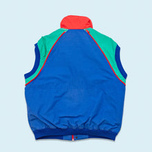 Lade das Bild in den Galerie-Viewer, IMI 2 in 1 Jacke/Weste "Kawasaki" 80er/90er Made in Belgium, blau, XL
