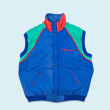 Lade das Bild in den Galerie-Viewer, IMI 2 in 1 Jacke/Weste "Kawasaki" 80er/90er Made in Belgium, blau, XL
