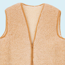Lade das Bild in den Galerie-Viewer, Weste "reine Schurwolle" 90er, beige, L/XL
