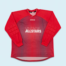 Lade das Bild in den Galerie-Viewer, Jako Torwarttrikot "Vintage Allstars" 90er, rot, L/XL
