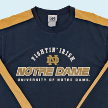 Lade das Bild in den Galerie-Viewer, Lee Sport Longsleeve "Notre Dame" 90er/00er Made in Mexico, blau, M
