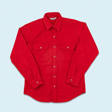 Lade das Bild in den Galerie-Viewer, Five Brother Hemd dick 80er Made in the USA, rot, M/L
