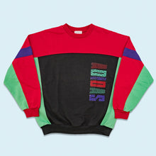 Lade das Bild in den Galerie-Viewer, Adidas Sweatshirt 80er/90er Made in R.S.A., grün/schwarz/rot, XL
