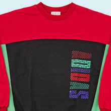 Lade das Bild in den Galerie-Viewer, Adidas Sweatshirt 80er/90er Made in R.S.A., grün/schwarz/rot, XL
