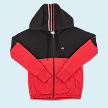 Lade das Bild in den Galerie-Viewer, Adidas Zip Hoodie 2013, rot/schwarz, XS/S
