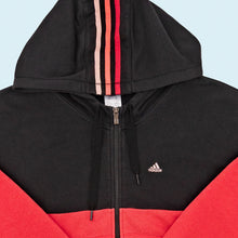 Lade das Bild in den Galerie-Viewer, Adidas Zip Hoodie 2013, rot/schwarz, XS/S

