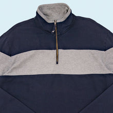 Lade das Bild in den Galerie-Viewer, Nautica Quarter Zip, blau, L/XL
