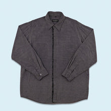 Lade das Bild in den Galerie-Viewer, Carlo Colucci Hemd "cord", grau, L
