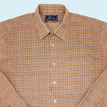 Lade das Bild in den Galerie-Viewer, Sir Franklin Hemd 70er/80er, braun, L
