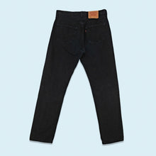 Lade das Bild in den Galerie-Viewer, Levi's Hose "501" 1996 Made in the USA, schwarz, 30/30
