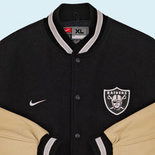 Lade das Bild in den Galerie-Viewer, Nike Team Jacke "Raiders" Made in Canada 90er/00er, schwarz, XL
