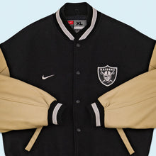 Lade das Bild in den Galerie-Viewer, Nike Team Jacke "Raiders" Made in Canada 90er/00er, schwarz, XL
