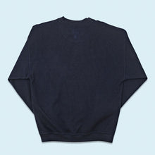 Lade das Bild in den Galerie-Viewer, Wind LTD Edition Sweatshirt "white season" 90er Made in Portugal, blau, L
