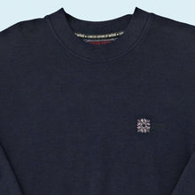Lade das Bild in den Galerie-Viewer, Wind LTD Edition Sweatshirt "white season" 90er Made in Portugal, blau, L
