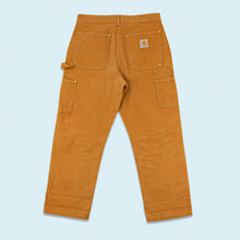 Lade das Bild in den Galerie-Viewer, Carhartt Hose "double knee canvas" 2005 Made in the USA, braun, 32/28
