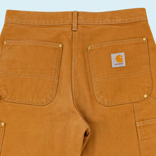 Lade das Bild in den Galerie-Viewer, Carhartt Hose "double knee canvas" 2005 Made in the USA, braun, 32/28
