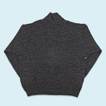 Lade das Bild in den Galerie-Viewer, Carlo Colucci Cardigan Made in Germany 90er, grau/beige, XL
