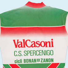 Lade das Bild in den Galerie-Viewer, Ciegi Fahrradtrikot 90er, grün/rot/weiß, L

