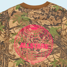 Lade das Bild in den Galerie-Viewer, T-Shirt "Vintage Allstars realtree Pocket Tee" 90er single stitch, grün/braun, S/M
