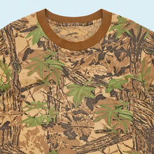 Lade das Bild in den Galerie-Viewer, T-Shirt "Vintage Allstars realtree Pocket Tee" 90er single stitch, grün/braun, S/M

