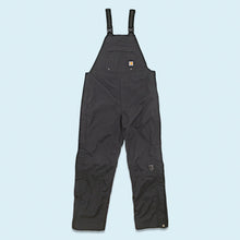 Lade das Bild in den Galerie-Viewer, Carhartt SD Latzhose "regenabweisend/ Storm Defender", schwarz, 34/32
