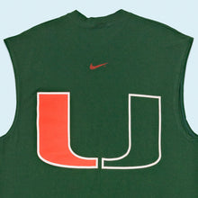 Lade das Bild in den Galerie-Viewer, Nike Tanktop "Miami Hurricanes" 90er Made in the USA, grün, XL
