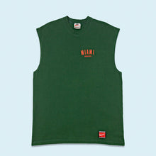 Lade das Bild in den Galerie-Viewer, Nike Tanktop "Miami Hurricanes" 90er Made in the USA, grün, XL
