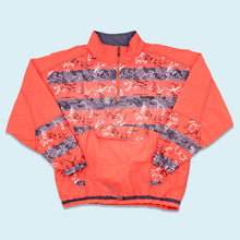 Lade das Bild in den Galerie-Viewer, Reebok Trainingsjacke dünn 90er, grau/rot, L/XL
