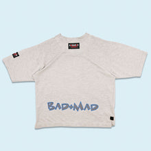 Lade das Bild in den Galerie-Viewer, Bad + Mad T-Shirt 90er/00er, grau, L breit
