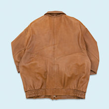 Lade das Bild in den Galerie-Viewer, Ultsch Lederjacke "Umfahrer" 90er, braun, L/XL
