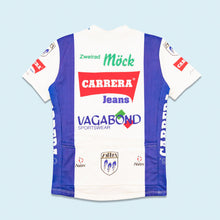 Lade das Bild in den Galerie-Viewer, Fahrradtrikot "Carrera/ Nalnini" 90er Made in Italy, weiß, M/L
