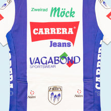 Lade das Bild in den Galerie-Viewer, Fahrradtrikot "Carrera/ Nalnini" 90er Made in Italy, weiß, M/L
