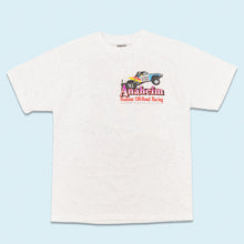 Lade das Bild in den Galerie-Viewer, Oneita Power T T-Shirt "Anaheim Racing Off-Road" 1995 Made in the USA single stitch, grau/weiß, L
