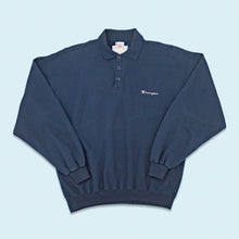 Lade das Bild in den Galerie-Viewer, Champion Sweatshirt 90er, blau, XL/XXL
