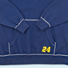 Lade das Bild in den Galerie-Viewer, Chase Authentic Hoodie "Jeff Gordon DuPont" 90er/00er, blau, XL/XXL schmal
