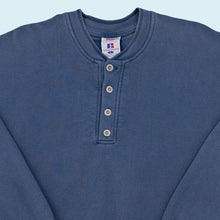 Lade das Bild in den Galerie-Viewer, Russell Athletic Sweatshirt "Vintage Allstars" 90er Made in the USA, blau, L/XL
